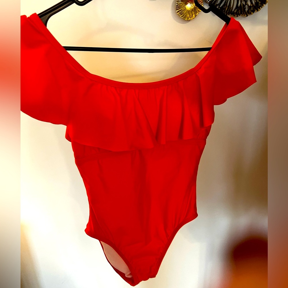 Gianni Bini Small Orange off shoulder NWOT